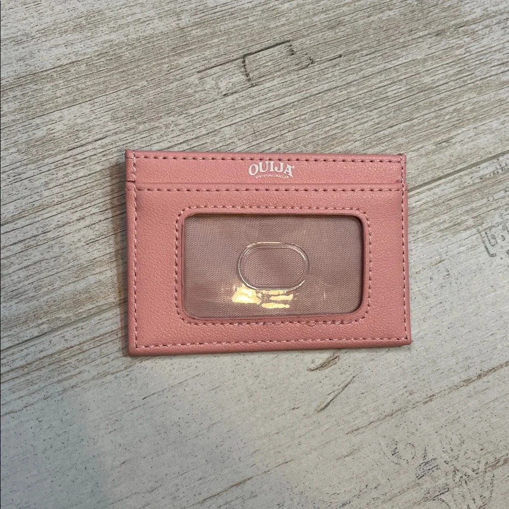 Ouija Pink and White Ouija Board Card Holder